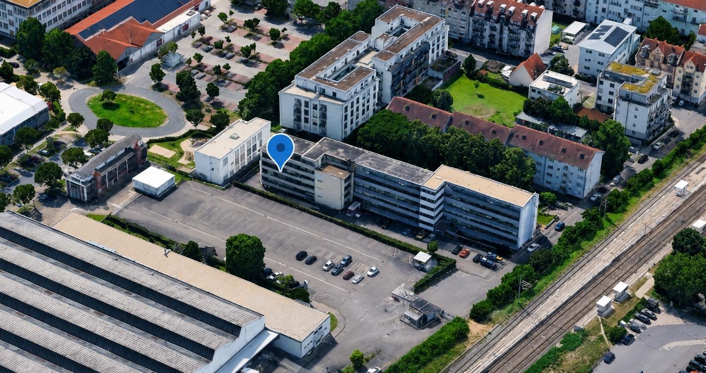 Luftbild der Heinrich Fuchs Straße 122 in Heidelberg Rohrbach